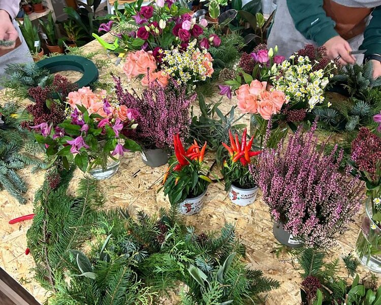 Floristické workshopy Plzeň