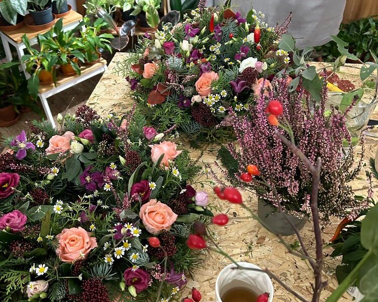 Floristické workshopy Plzeň