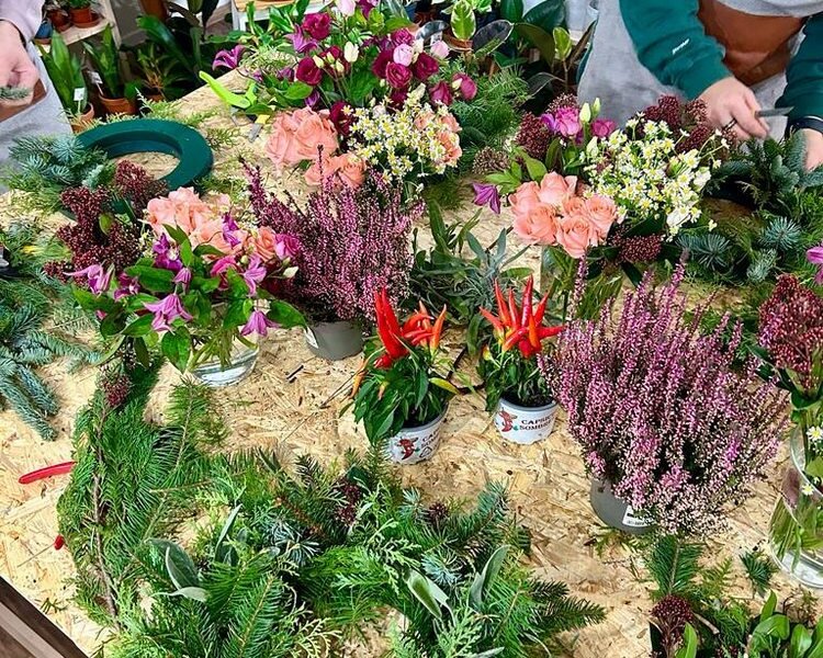 Floristické workshopy Plzeň