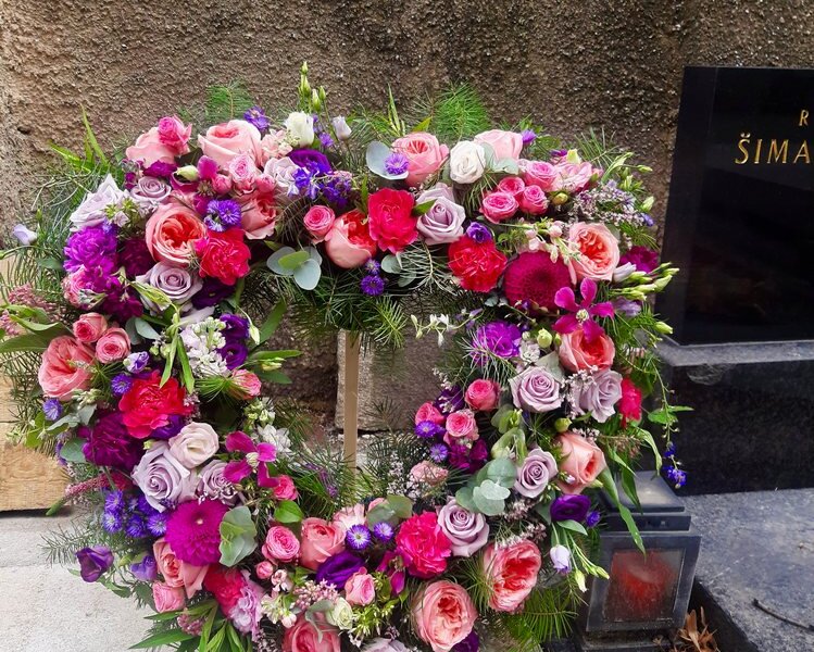 smuteční květiny Plzeň
